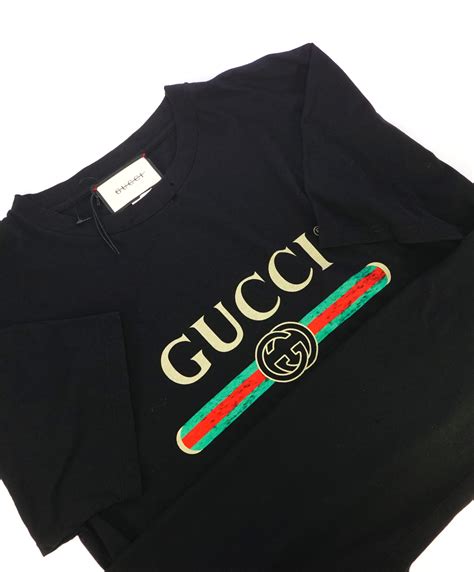 gucci tee vintage|knockoff gucci t shirt.